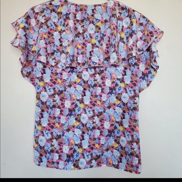 Vintage floral blouse - 10P - Picture 7 of 9